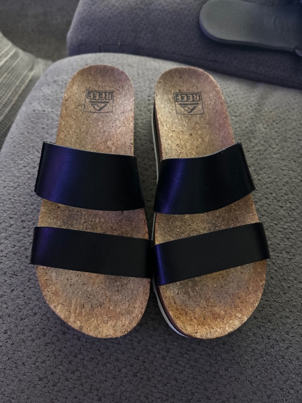 Reef platform sandals (slides)